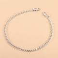 Siopsrl | Stylish Silver Chain Anklet Siopsrl