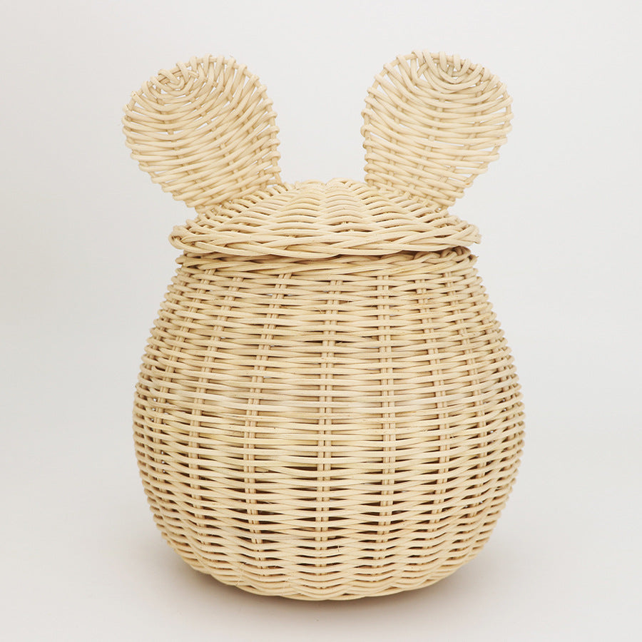 Playful storage basket with animal ears Siopsrl