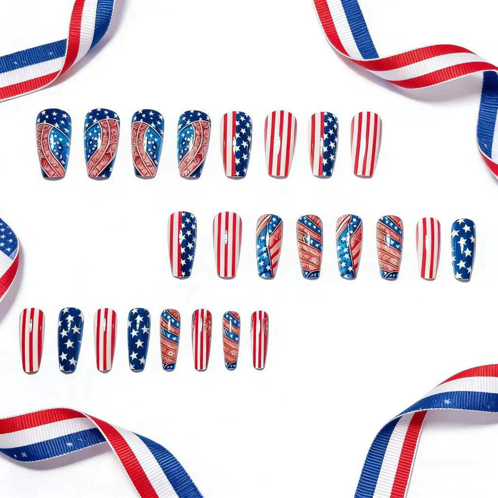 Siopsrl | Nail art with creative patriot designs Siopsrl