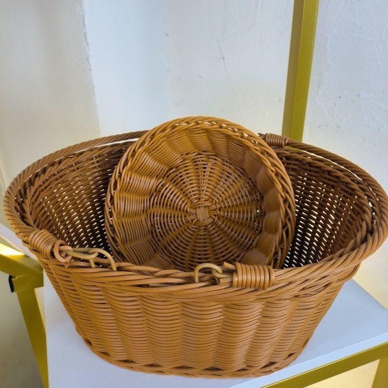 Woven Market Basket Siopsrl