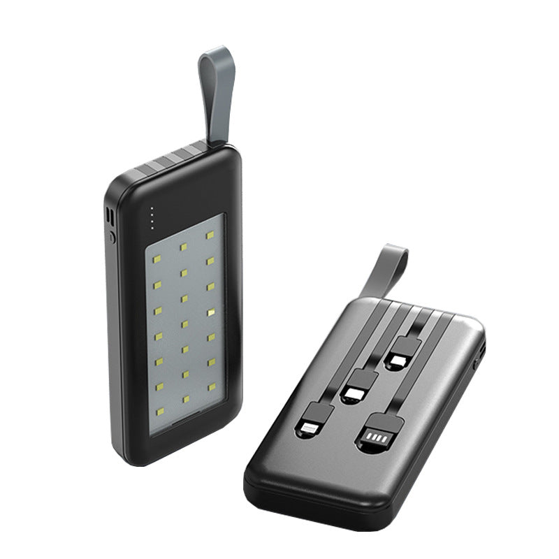 Siopsrl | Portable power bank with integrated LED light Siopsrl
