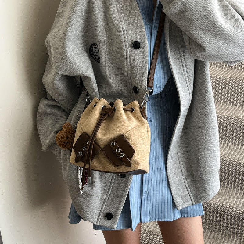 Siopsrl | Suede Bucket Bag Siopsrl