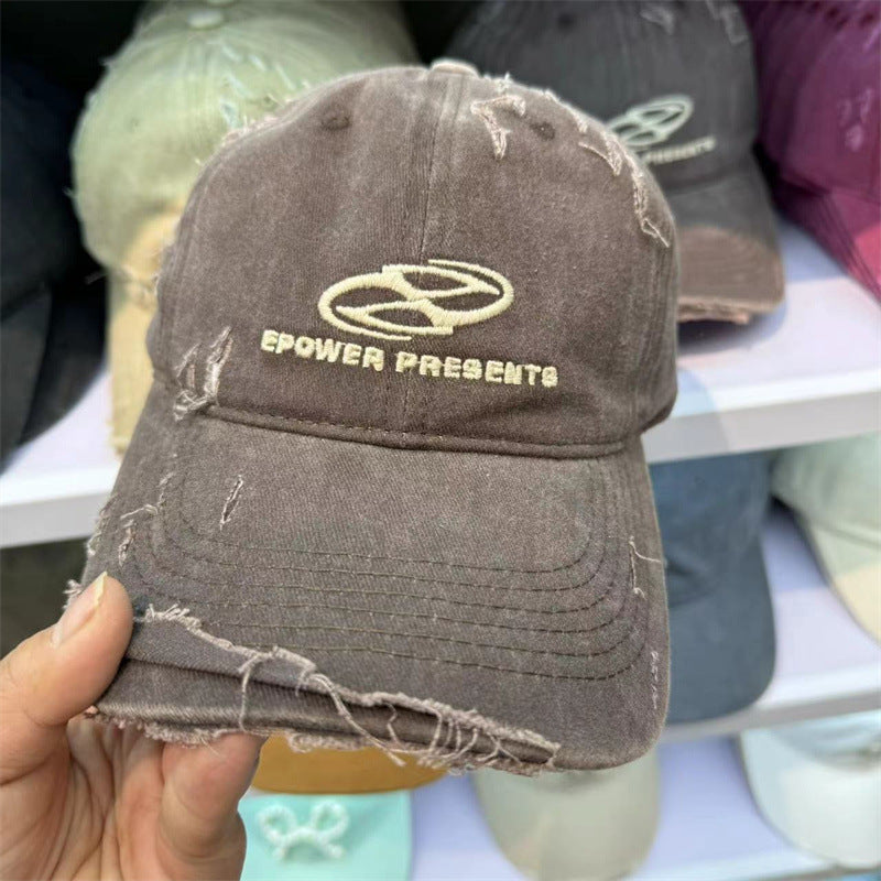 Siopsrl | Unisex Distressed Cotton Baseball Cap Siopsrl