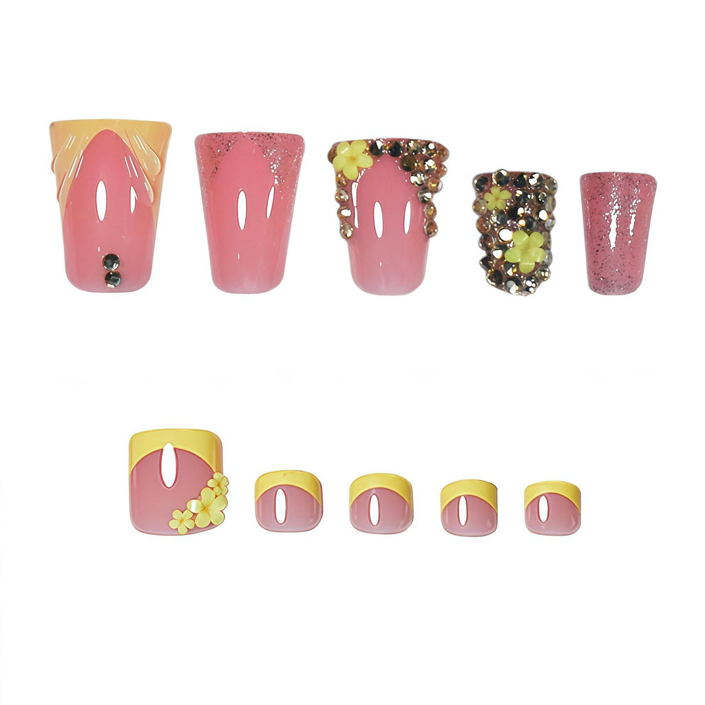 Siopsrl | Luxury Decorative Press-On Nail Set Siopsrl