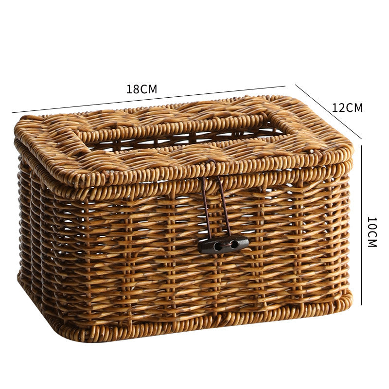 Handwoven Decorative Storage Box Siopsrl