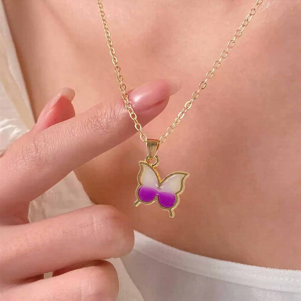 Siopsrl | Butterfly Pendant Necklace Siopsrl