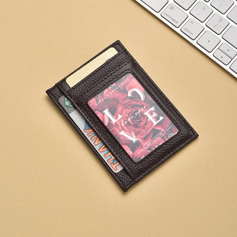 Siopsrl | Premium Textured Leather Card Holder Siopsrl