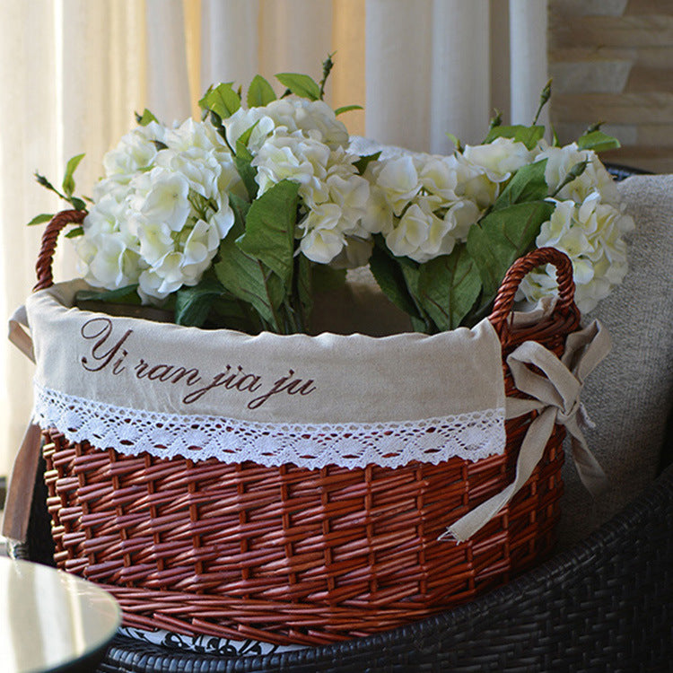 Siopsrl | Decorative Wicker Storage Basket Siopsrl