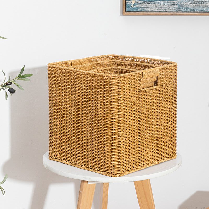 Rectangular Woven Storage Basket Siopsrl