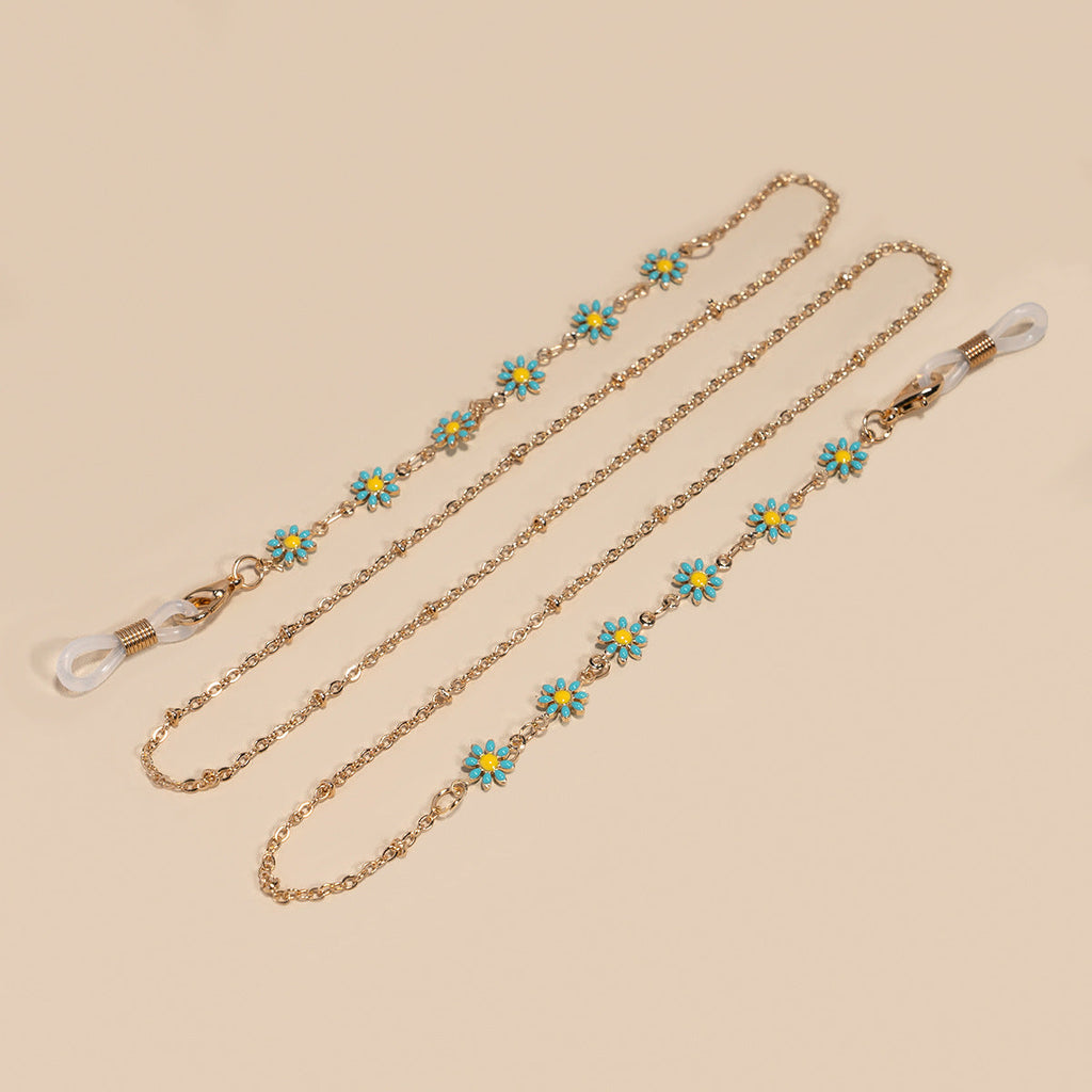 Siopsrl | Floral Chain Eyewear Holder Siopsrl