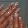 Siopsrl | Premium Rhinestone-Embellished Stiletto Press-On Nails Siopsrl