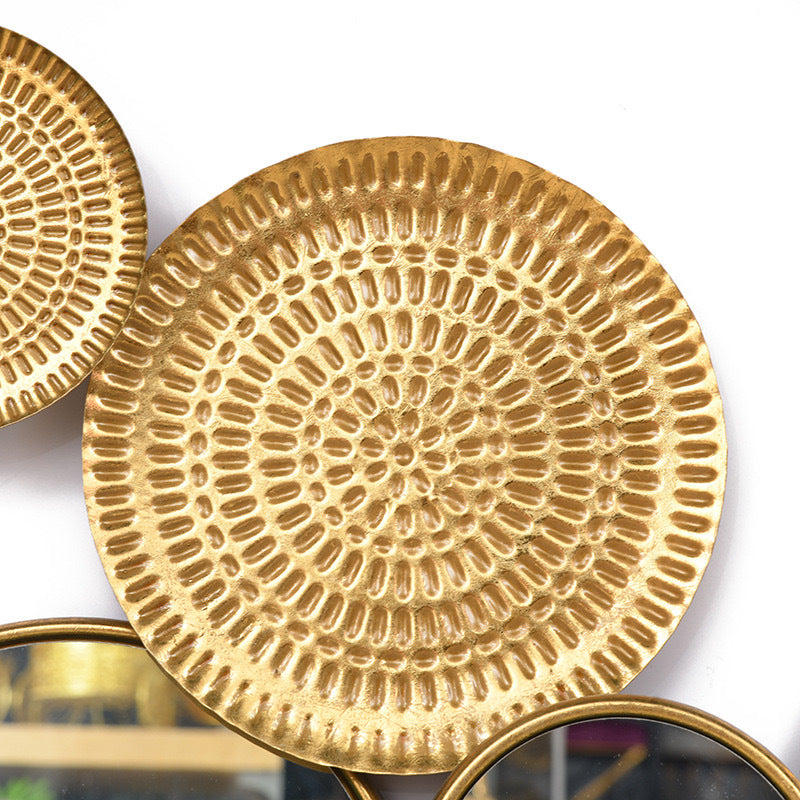 Chic Interconnected Circular Mirror Ensemble Siopsrl