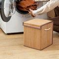 Laundry basket made of natural bamboo Siopsrl