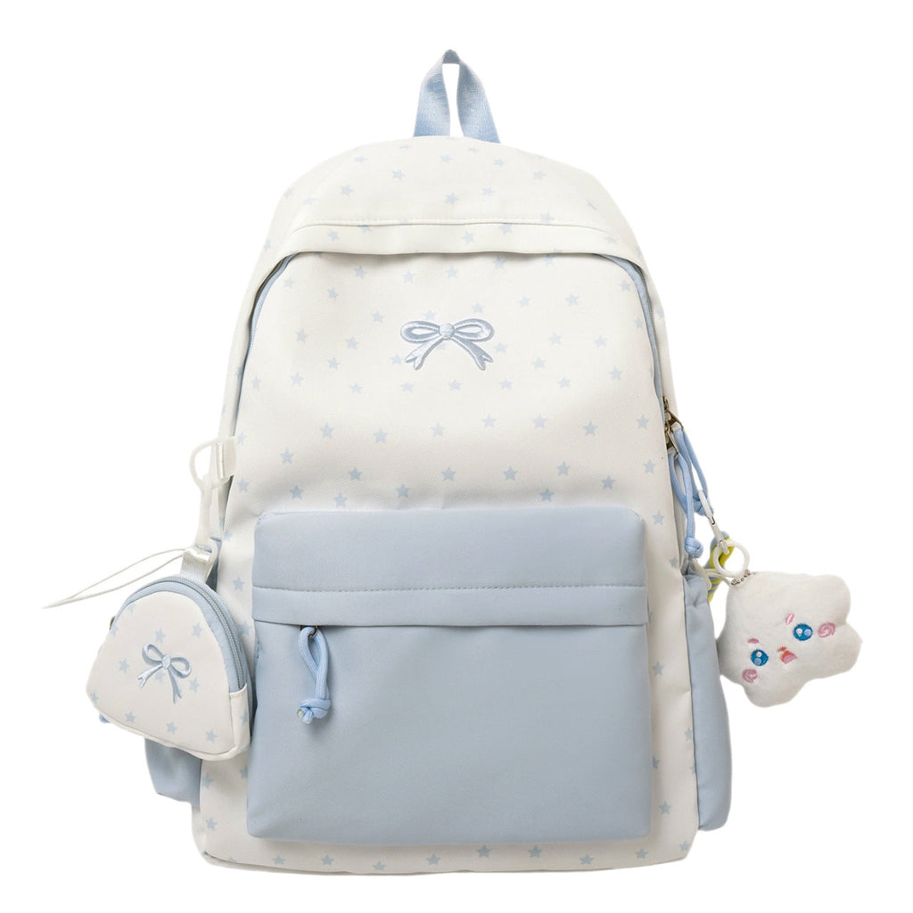 Siopsrl | Playful Bow-Embellished Backpack Siopsrl