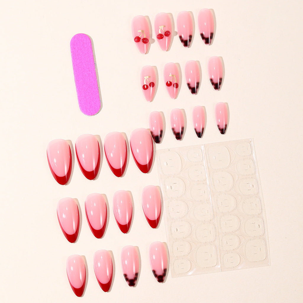 Siopsrl | Trendy French Tip Nail Art Set Siopsrl