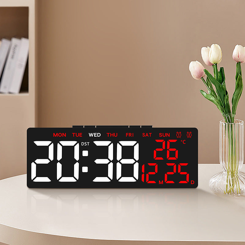Siopsrl | Digital Multi-Function Alarm Clock with Temperature and Day of the Week Display Siopsrl