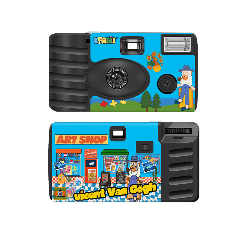 Siopsrl | Playful Illustrated Disposable Camera Siopsrl