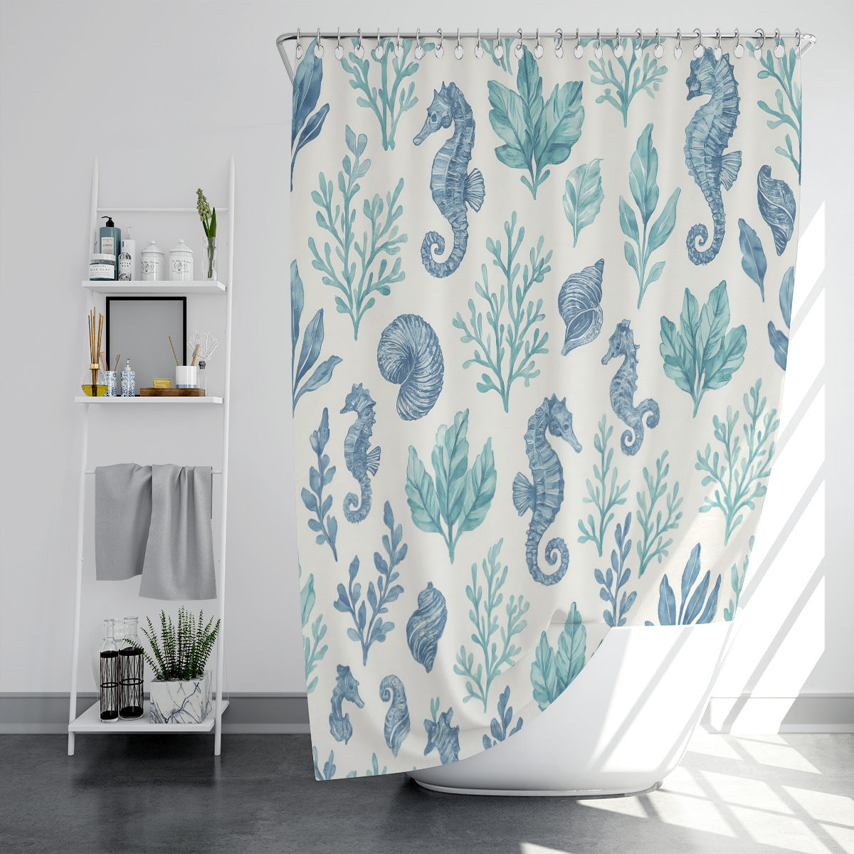 Siopsrl | Bath Shower Curtain Siopsrl