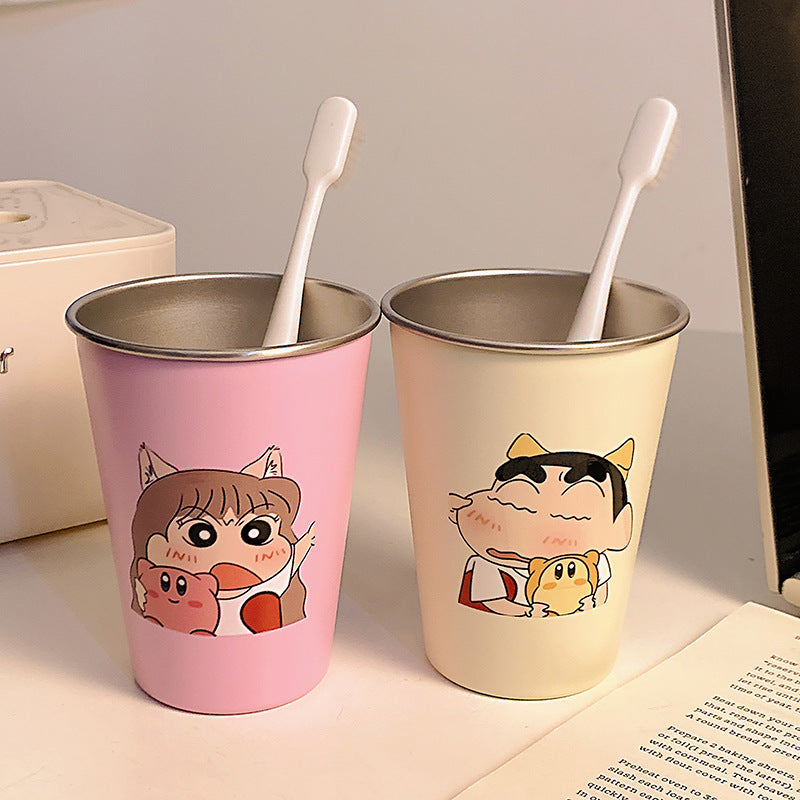 Siopsrl | Stainless Steel Toothbrush Holder with Cute Cartoon Design Siopsrl