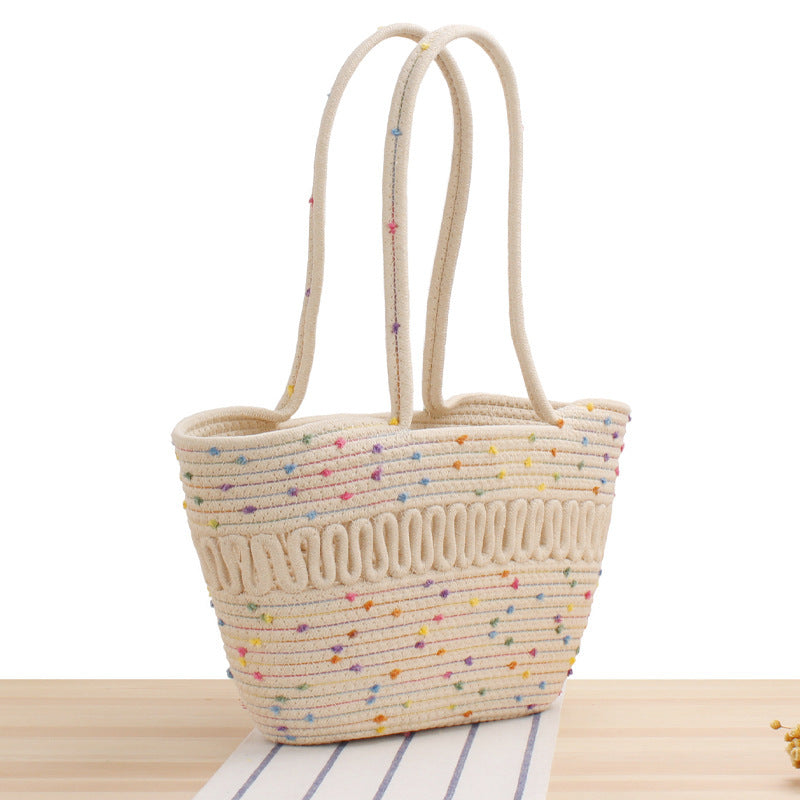 Siopsrl | Stylish Bast Crossbody Bag with Colorful Accents Siopsrl