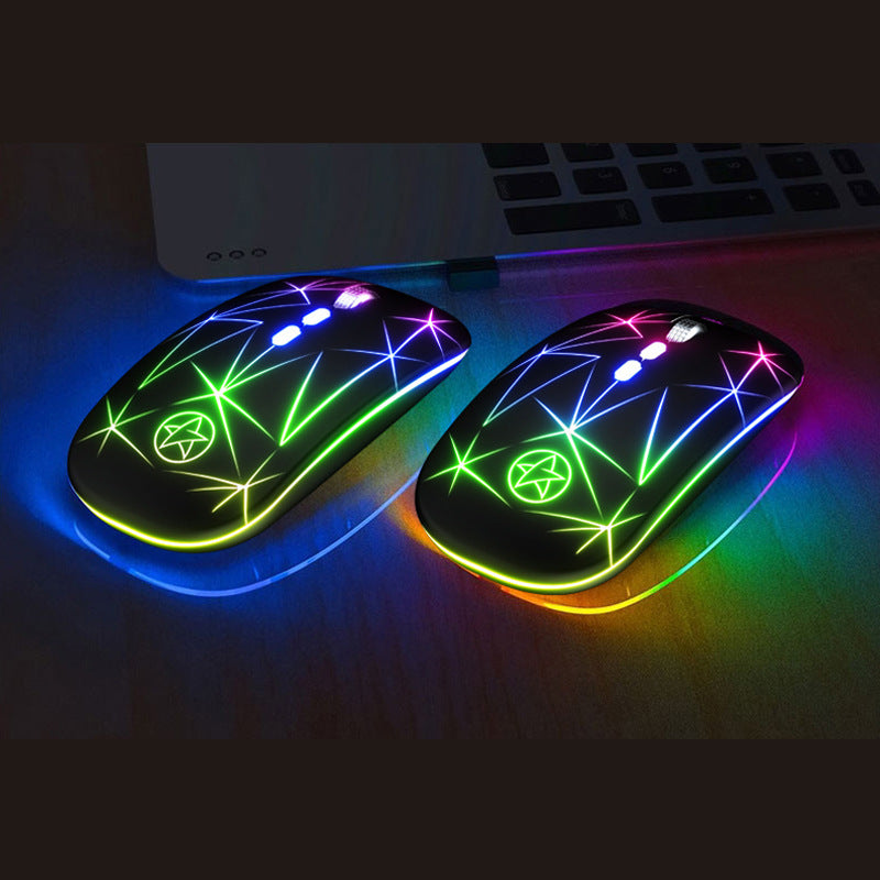 Siopsrl | Bluetooth Gaming Mouse with Dual Mode and RGB Lighting Siopsrl