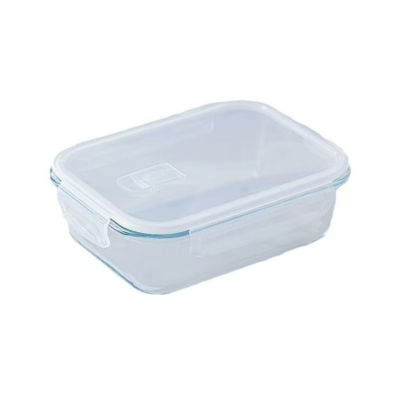 Siopsrl | Stackable Borosilicate Glass Airtight Food Storage Container Set with Locking Lids Siopsrl
