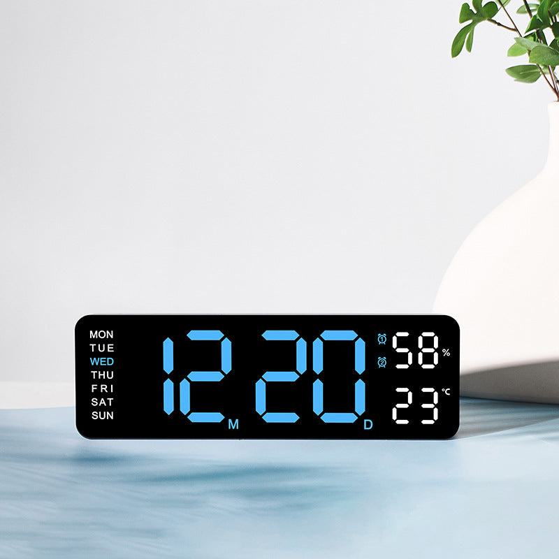 Siopsrl | Digital alarm clock with room temperature and humidity display Siopsrl
