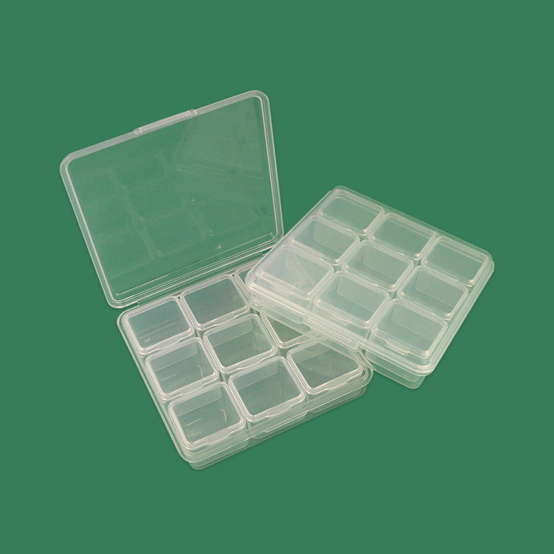 9-Compartment Clear Storage Organizer Siopsrl