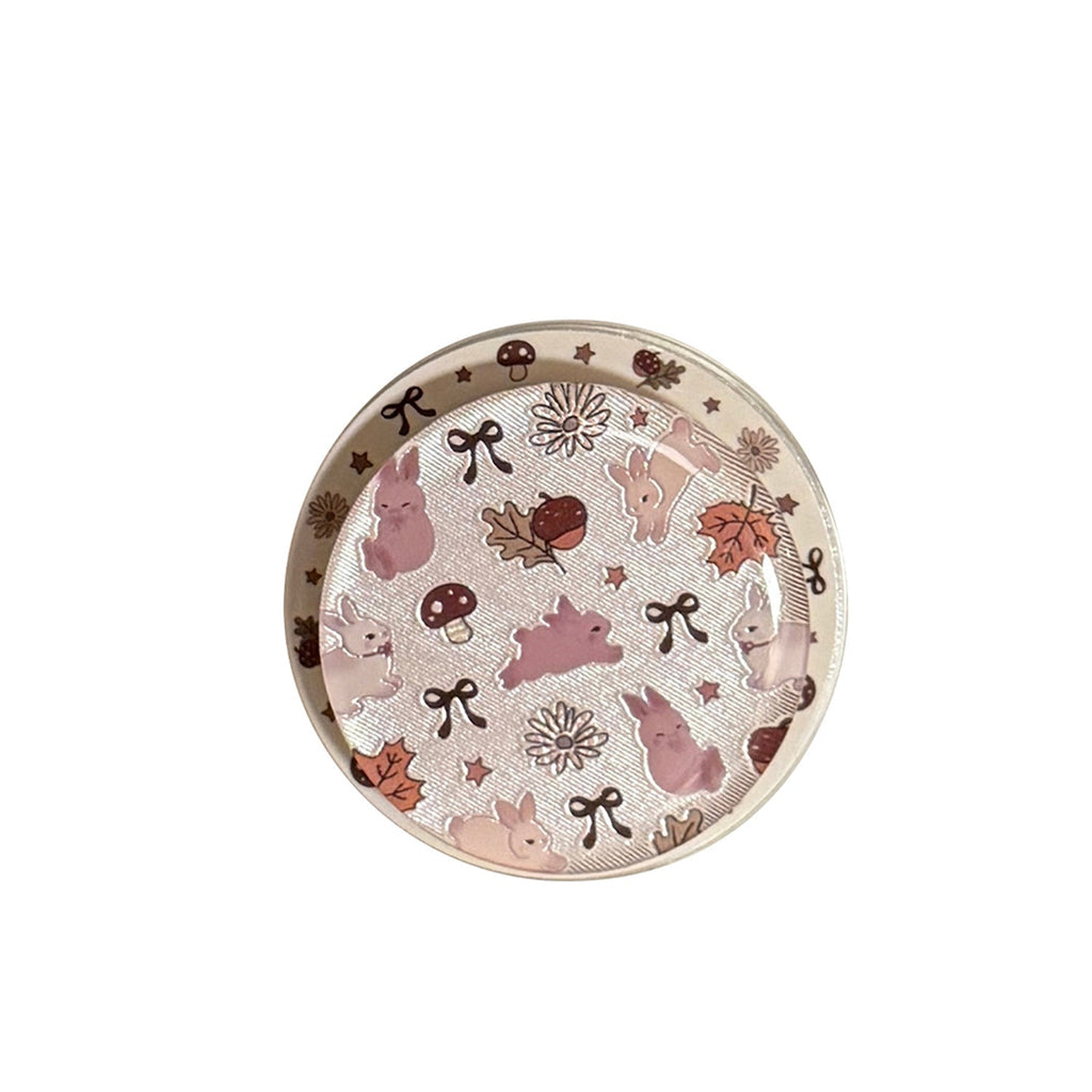 decorative cosmetic box with cute rabbit motif Siopsrl