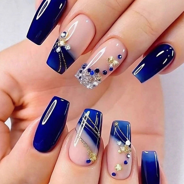 Siopsrl | Spring-like nail art with flower appliqués Siopsrl