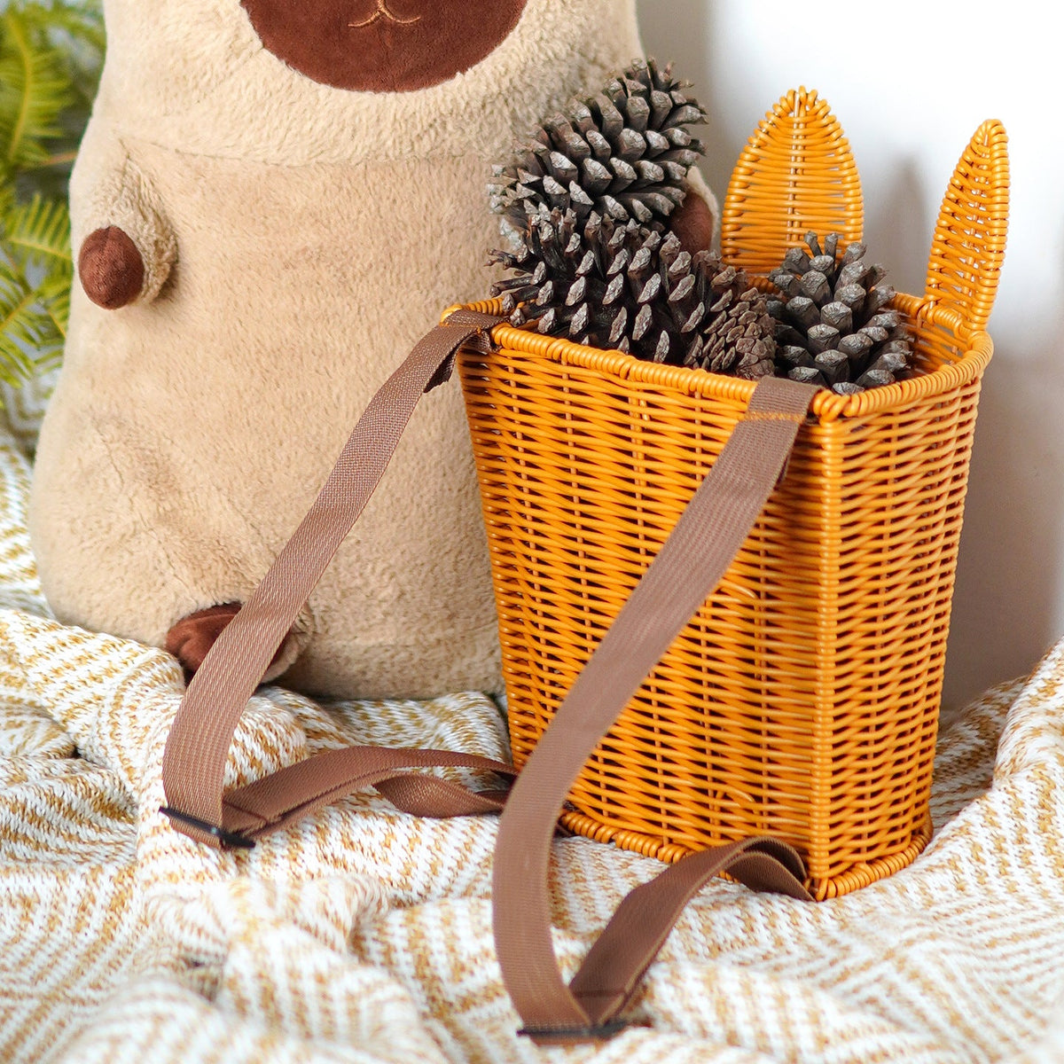 Women handcrafted basket bag Siopsrl