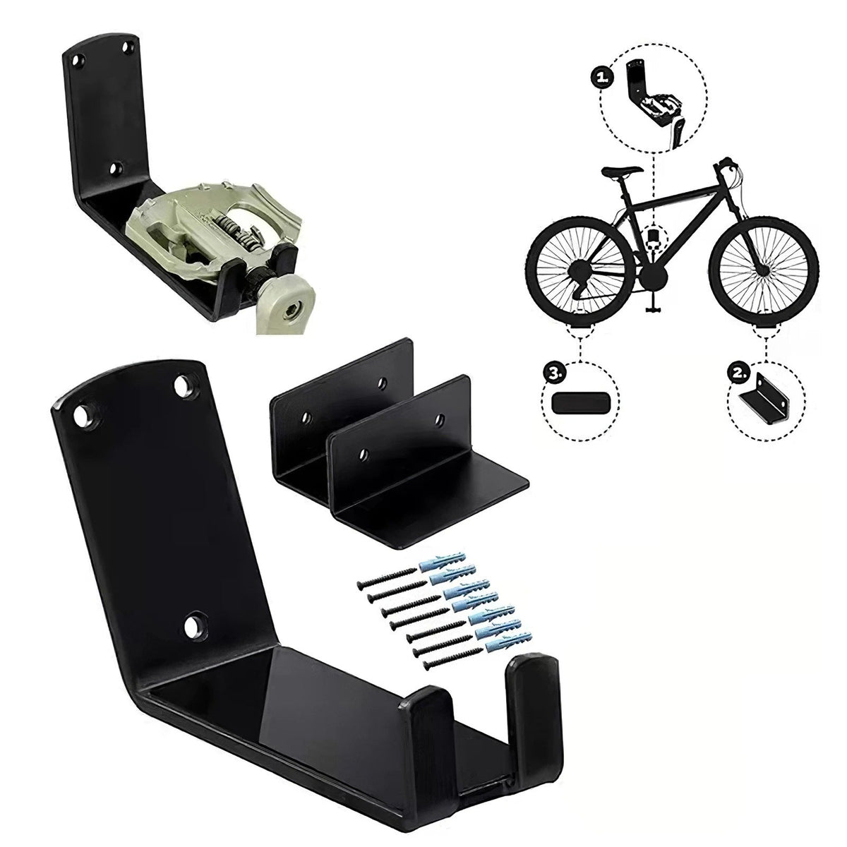 Bicycle Storage Wall Mount Siopsrl