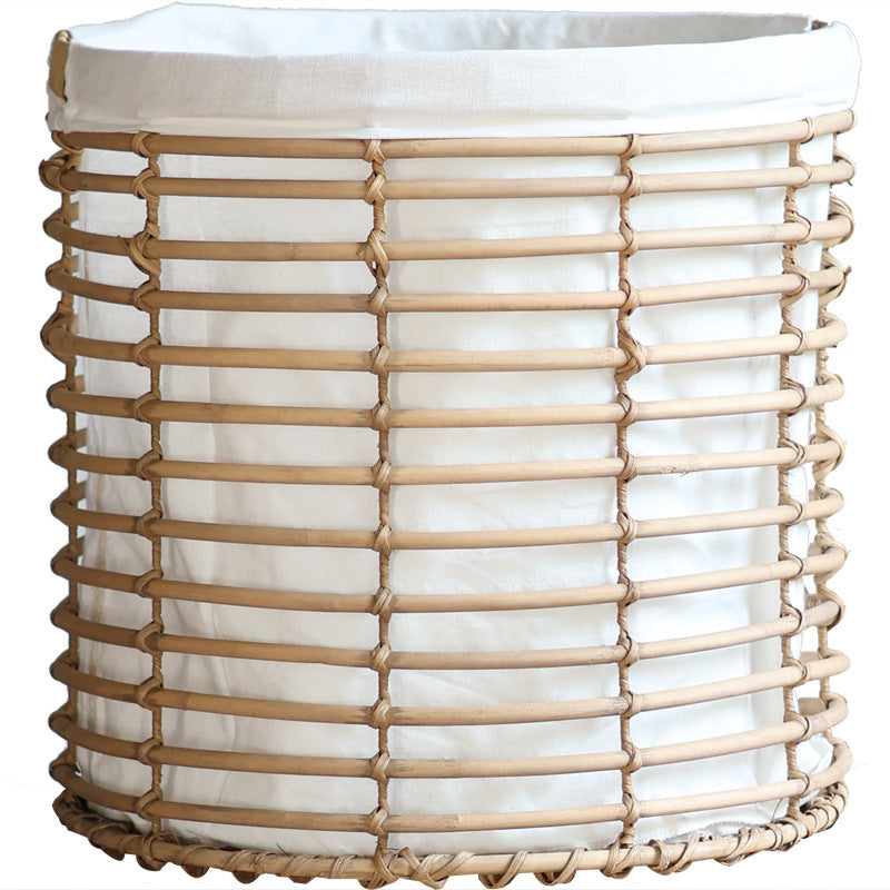 Decorative storage basket with fabric lining Siopsrl