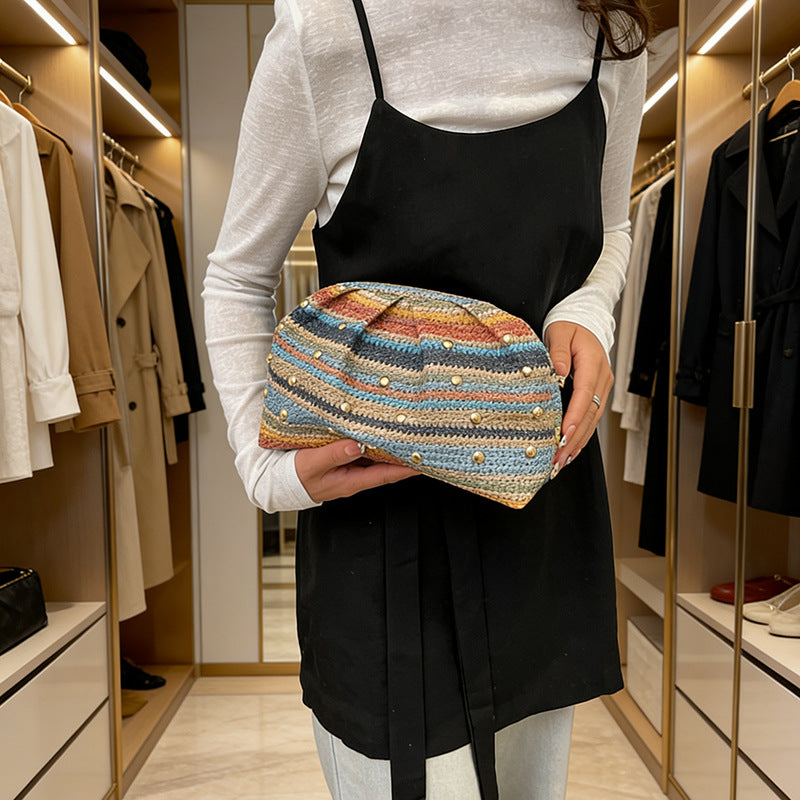 WoHandcrafted Bohemian Crochet Bag Siopsrl