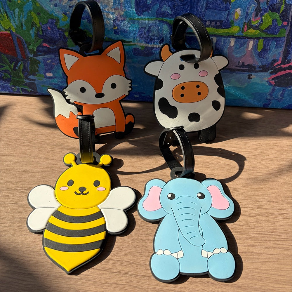 Siopsrl | Cow-Themed Travel Luggage Tag Siopsrl