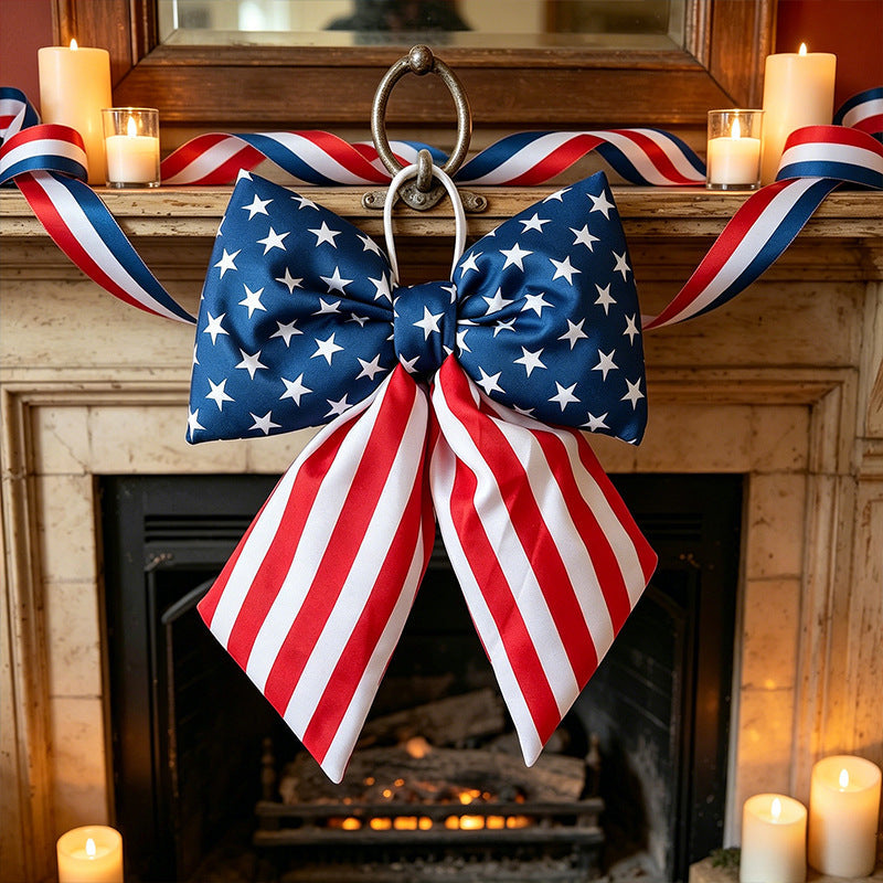 Siopsrl | Unisex decorative bow decoration with hanging loop for door wreath and wall Siopsrl
