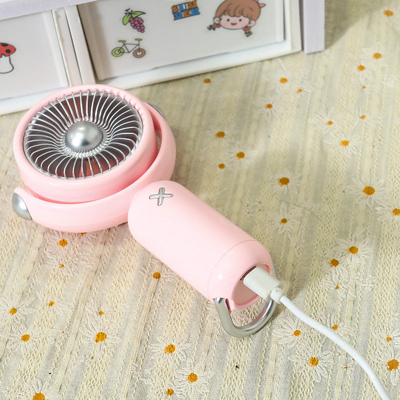 Siopsrl | Portable handheld fan with cute design and USB charging function Siopsrl