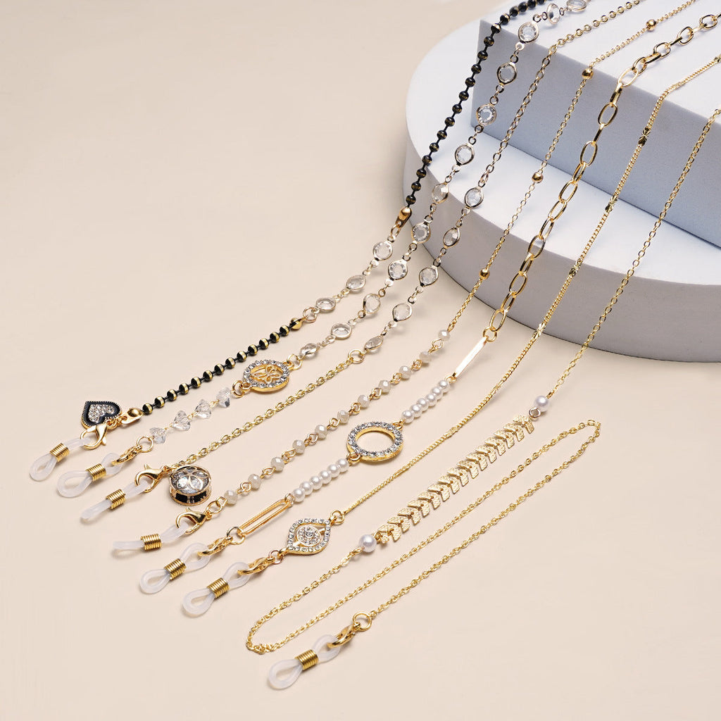 Siopsrl | Delicate Layered Eyewear Chain Siopsrl