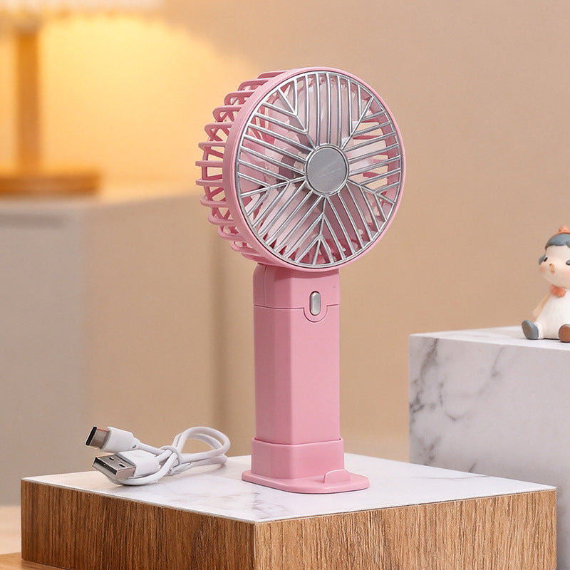 Siopsrl | Portable battery-operated handheld fan with multiple speed settings Siopsrl