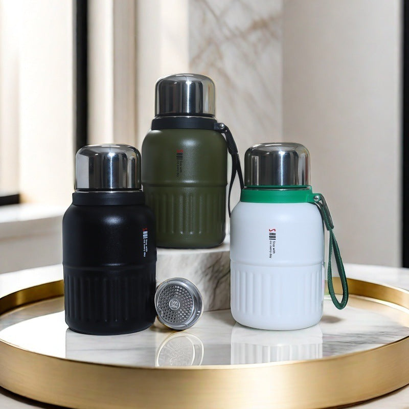 Siopsrl | Ladies insulated bottle with removable tea strainer Siopsrl
