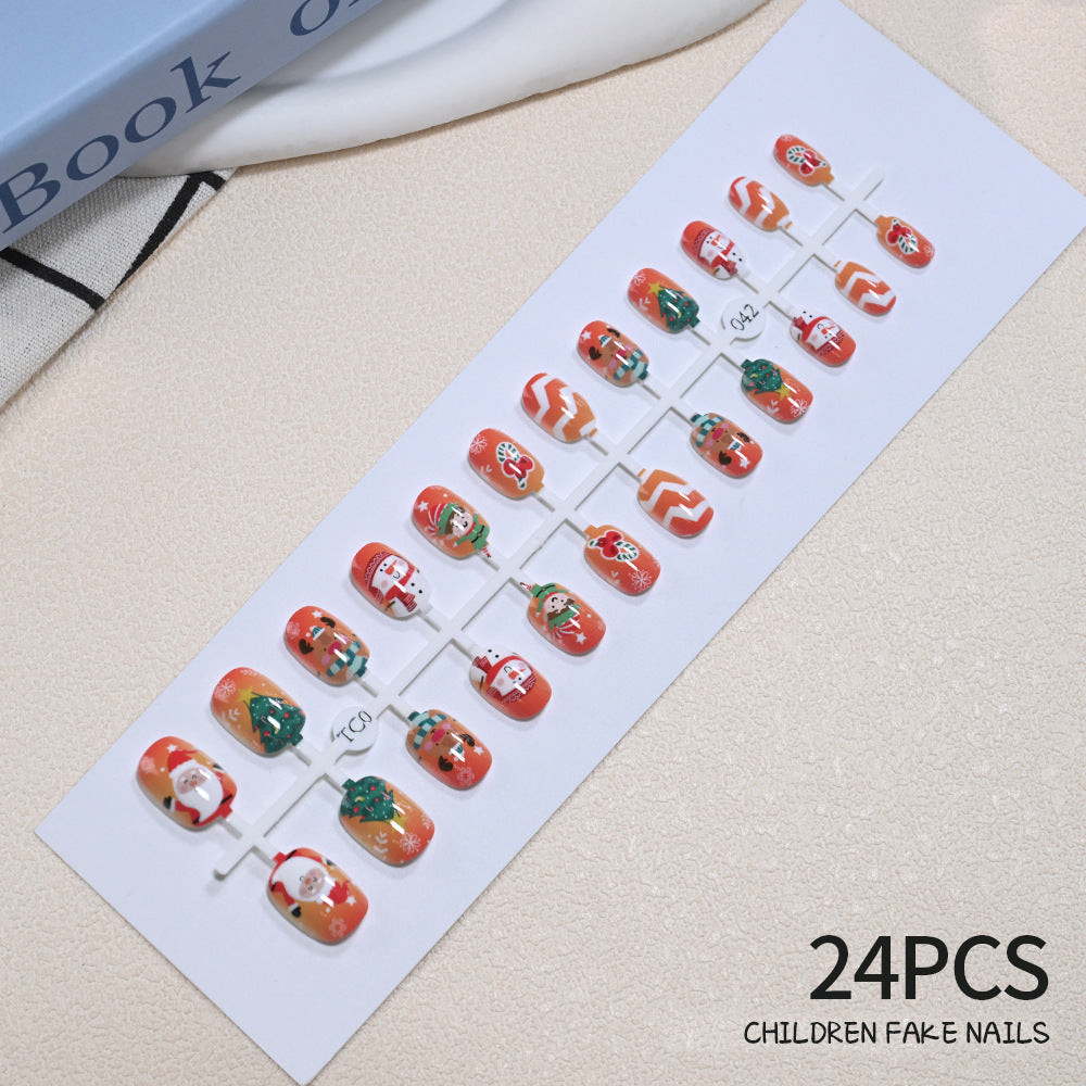 Siopsrl | Children's Fun-Themed Press-On Nail Set Siopsrl