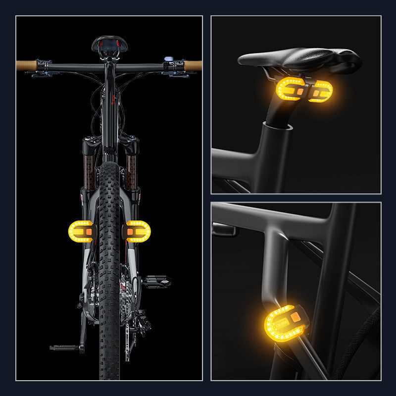 Siopsrl | Wireless Remote Control Bike Safety Turn Signal Lights Siopsrl