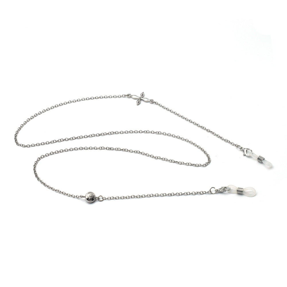 Siopsrl | Premium Silver Layered Eyewear Chain Siopsrl