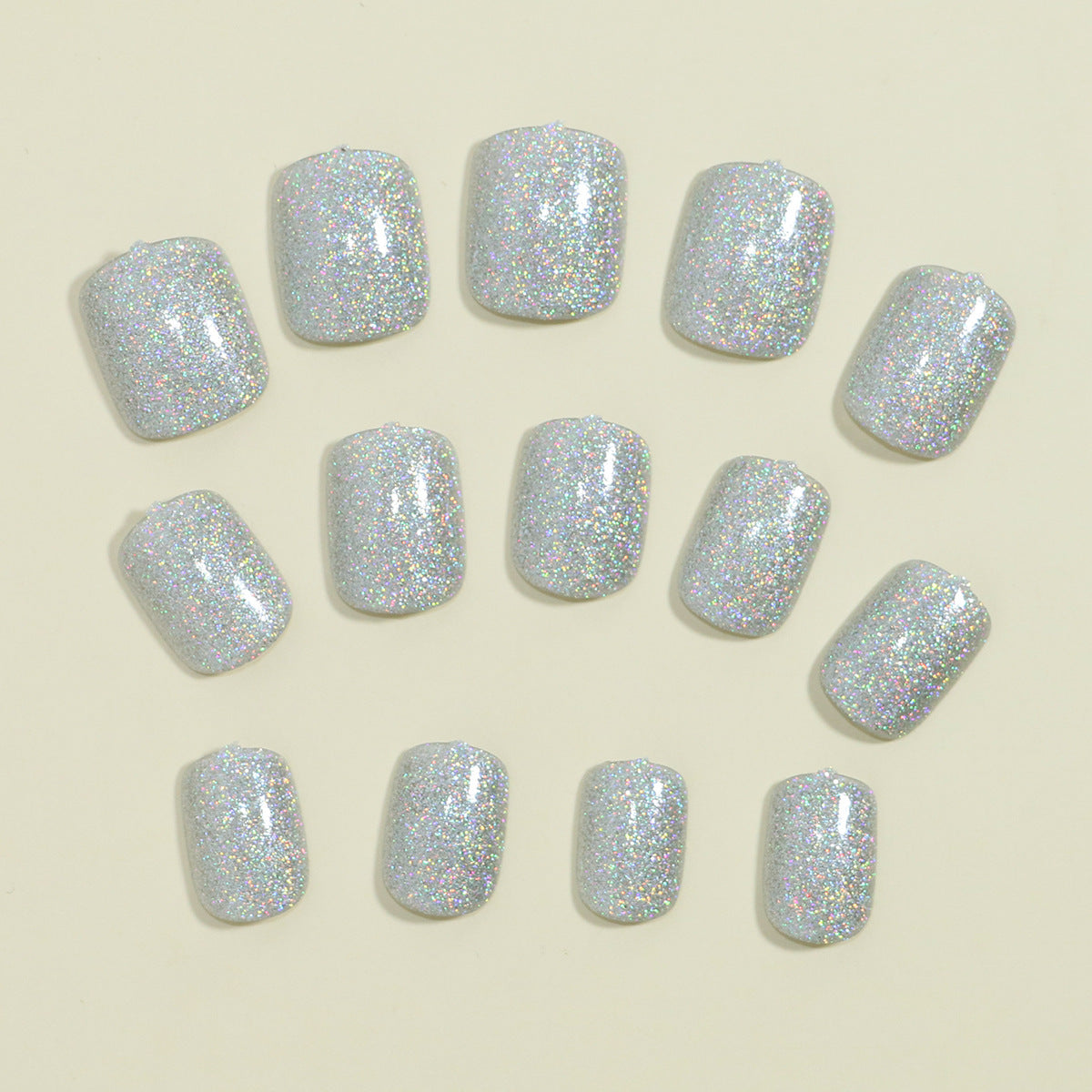 Siopsrl | Glittering Press-On Nail Tips Siopsrl