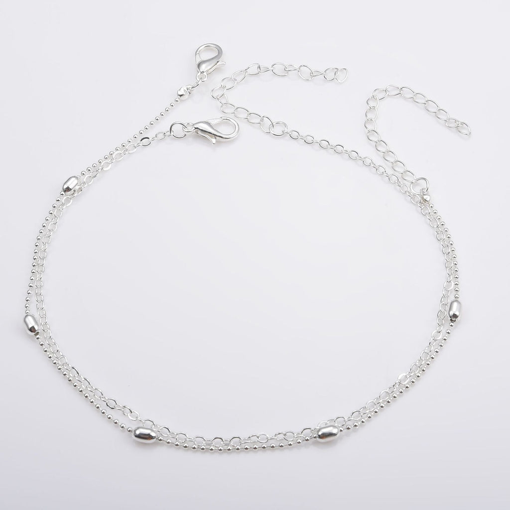 Siopsrl | Delicate Layered Chain Anklet Siopsrl