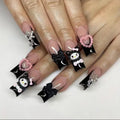 Siopsrl | Artificial nail set with playful 3D designs Siopsrl