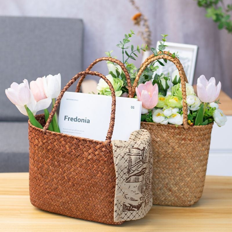 Eco-Friendly Woven Plant Basket Siopsrl