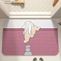 Siopsrl | Cartoon Bunny-Themed Soft Bath Mat Siopsrl