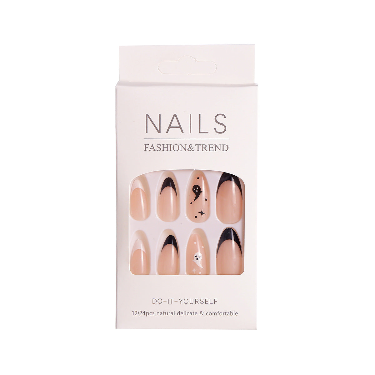 Creative Halloween-Themed Press-On Nail Set Siopsrl