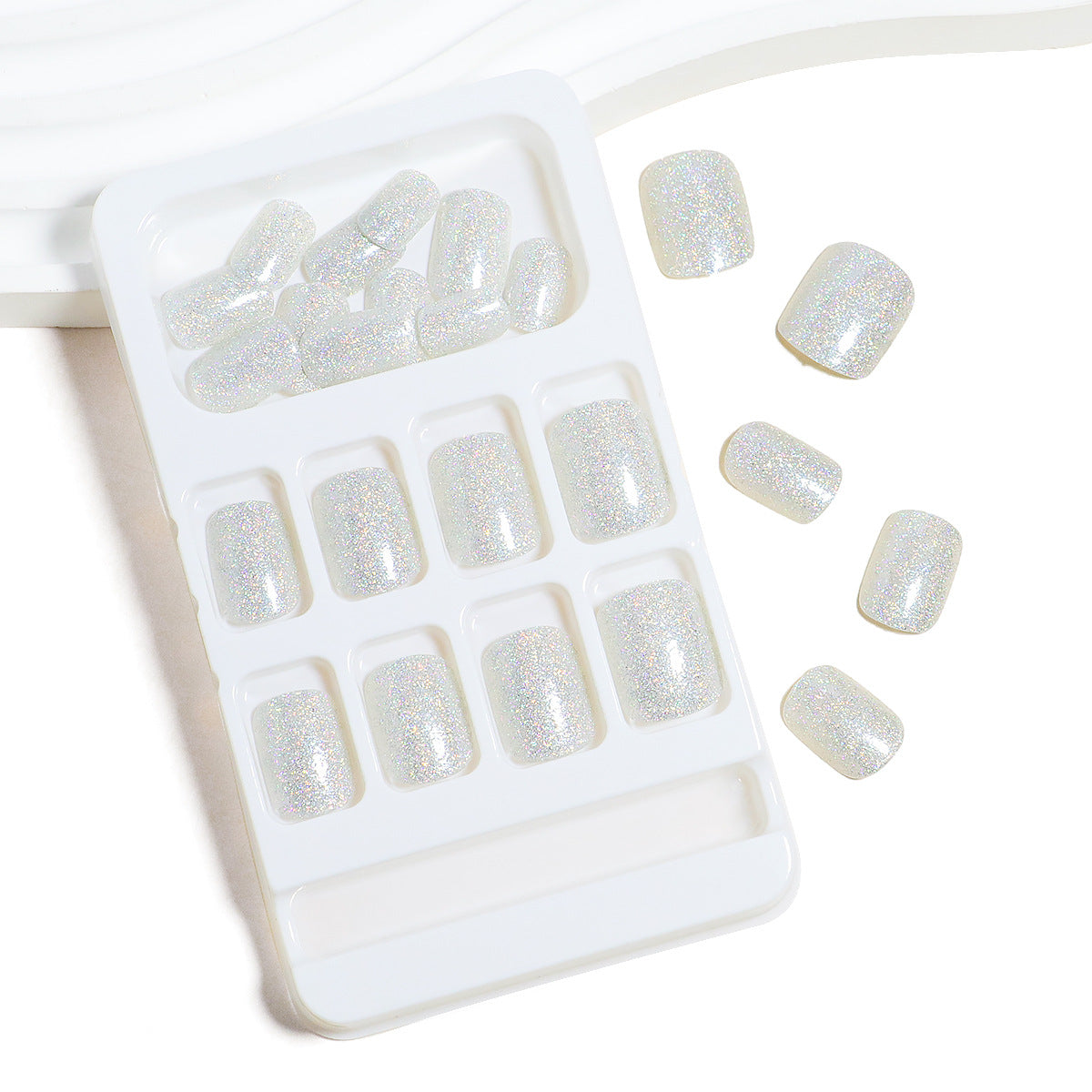 Siopsrl | Glittering Press-On Nail Tips Siopsrl